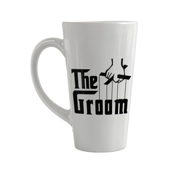 The Groom, Κούπα κωνική Latte Μεγάλη, κεραμική, 450ml