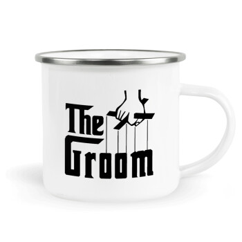 The Groom, Κούπα Μεταλλική εμαγιέ λευκη 360ml