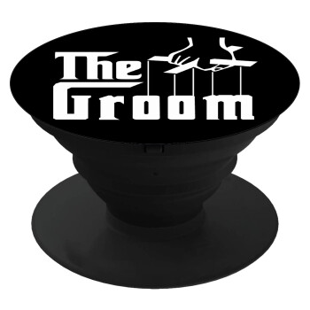 The Groom, Phone Holders Stand  Black Hand-held Mobile Phone Holder