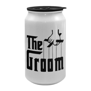 The Groom, Κούπα ταξιδιού μεταλλική με καπάκι (tin-can) 500ml
