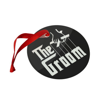 The Groom, Χριστουγεννιάτικο στολίδι γυάλινο 9cm