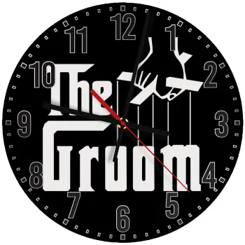 The Groom, Ρολόι τοίχου ξύλινο (30cm)