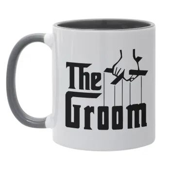 The Groom, Mug colored grey, ceramic, 330ml