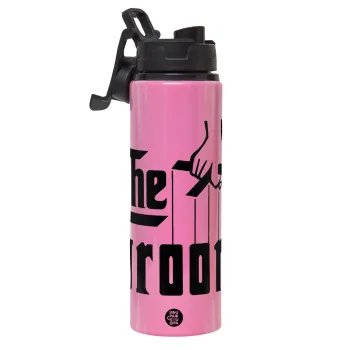 The Groom, Metallic water bottle with safety lid, 850ml aluminum