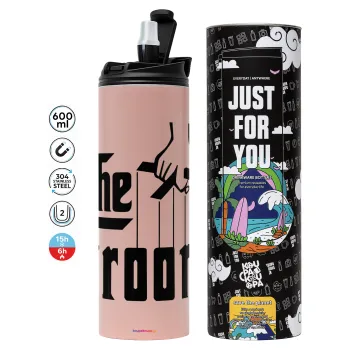 The Groom, Tumbler stainless steel PINK 600ml