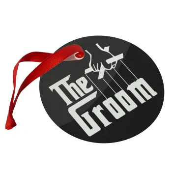 The Groom, Christmas ornament glass 9cm