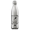 Μεταλλικό παγούρι θερμός Inox (Stainless steel), διπλού τοιχώματος, 750ml