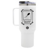 Mega Tumbler με καπάκι, διπλού τοιχώματος (θερμό) 1,2L