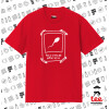 ΚΟΚΚΙΝΟ Κλασικό T-Shirt, διπλής ραφής, χωρίς πλευρικές ραφές από 100% βαμβάκι. Vegan & OEKO-TEX πιστοποιημένο.