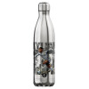 Μεταλλικό παγούρι θερμός Inox (Stainless steel), διπλού τοιχώματος, 750ml