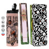 Easter candle, Travel Tumbler 600ml Double Wall & aromatic flat candle (30cm) (PINK)