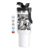 Mega Travel Mug / Κούπα Ταξιδίου, διπλού τοιχώματος (θερμό) 1,2L