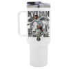 Mega Tumbler με καπάκι, διπλού τοιχώματος (θερμό) 1,2L