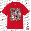 ΚΟΚΚΙΝΟ Κλασικό T-Shirt, διπλής ραφής, χωρίς πλευρικές ραφές από 100% βαμβάκι. Vegan & OEKO-TEX πιστοποιημένο.