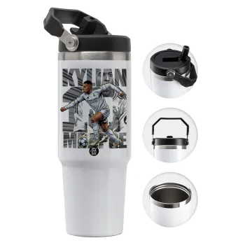 Kylian Mbappe France, Θερμός Ανοξείδωτο 30oz με χερούλι