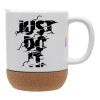 Ceramic coffee mug Cork (MAT), 330ml