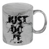 Mug ceramic marble style, 330ml