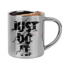 Double-wall metal cup for espresso (220ml)