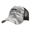 Καπέλο Ενηλίκων Structured Trucker, με Δίχτυ, (παραλλαγή) Army Camo (100% ΒΑΜΒΑΚΕΡΟ, ΕΝΗΛΙΚΩΝ, UNISEX, ONE SIZE)