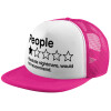 Καπέλο Ενηλίκων Soft Trucker με Δίχτυ Pink/White (POLYESTER, ΕΝΗΛΙΚΩΝ, UNISEX, ONE SIZE)