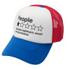Καπέλο Ενηλίκων Soft Trucker με Δίχτυ Red/Blue/White (POLYESTER, ΕΝΗΛΙΚΩΝ, UNISEX, ONE SIZE)