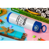 Easter candle, Childrens hot water bottle, stainless steel, with safety straw, BLUE (500ml)
