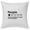 Sofa cushion White 50x50cm includes filling