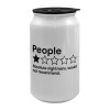 Κούπα ταξιδιού μεταλλική με καπάκι (tin-can) 500ml