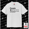 ΛΕΥΚΟ Κλασικό T-Shirt, διπλής ραφής, χωρίς πλευρικές ραφές από 100% βαμβάκι. Vegan & OEKO-TEX πιστοποιημένο.