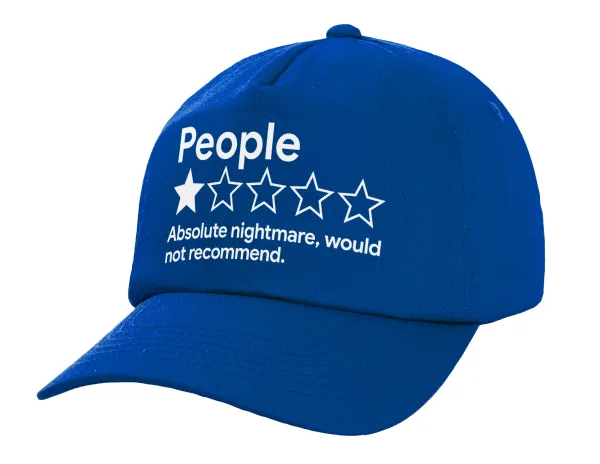People One Star Rating Would Not Recommend — Twill Καπέλο παιδικό ΜΠΛΕ (100% ΒΑΜΒΑΚΕΡΟ, ΠΑΙΔΙΚΟ, UNISEX)