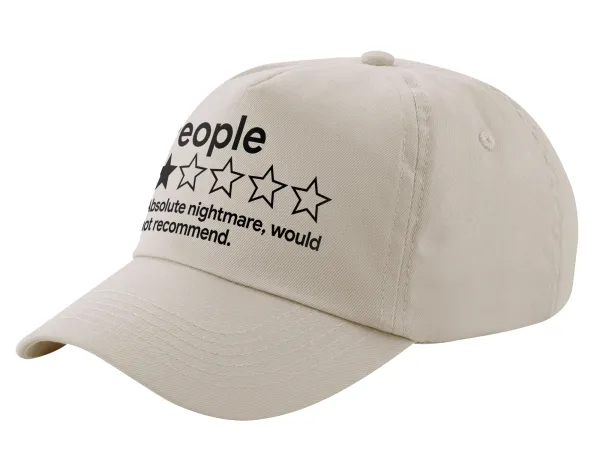 People One Star Rating Would Not Recommend — SAND Adult Cap Cotton (UNISEX, ONE SIZE)