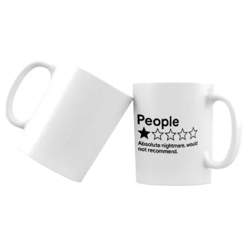 People One Star Rating Would Not Recommend, Κούπα, κεραμική, 330ml