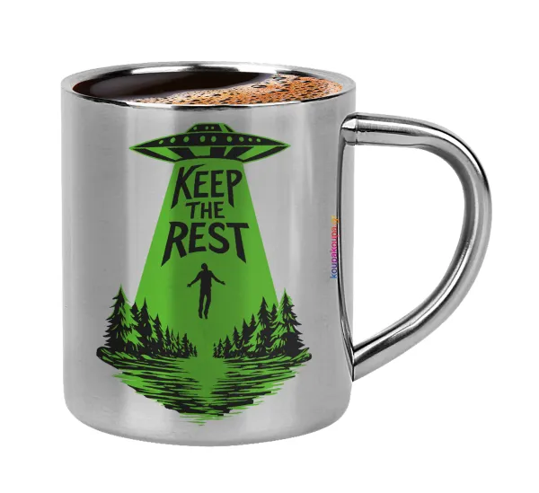 Keep the Rest — Κουπάκι μεταλλικό διπλού τοιχώματος για espresso (220ml)