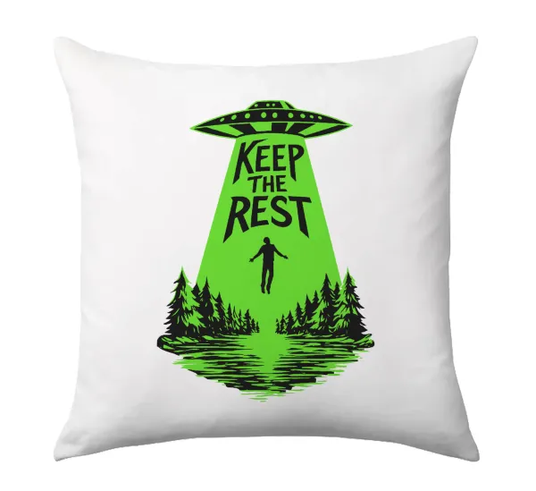 Keep the Rest — Μαξιλάρι καναπέ 40x40cm περιέχεται το  γέμισμα