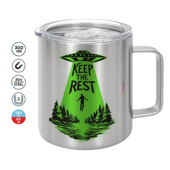 Keep the Rest, Κούπα Ανοξείδωτη διπλού τοιχώματος 300ml με καπάκι διατήρησης θερμοκρασίας