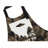 Ποδιά μαγειρικής Σεφ με τσέπες, Βαμβακερή, Camouflage (ΕΝΗΛΙΚΩΝ, 100% COTTON)