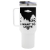 Mega Tumbler με καπάκι, διπλού τοιχώματος (θερμό) 1,2L