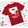 ΚΟΚΚΙΝΟ Άνετο παιδικό T-Shirt από 100% βαμβάκι, για κάθε μέρα. Vegan & OEKO-TEX πιστοποιημένο.