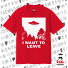 ΚΟΚΚΙΝΟ Κλασικό T-Shirt, διπλής ραφής, χωρίς πλευρικές ραφές από 100% βαμβάκι. Vegan & OEKO-TEX πιστοποιημένο.