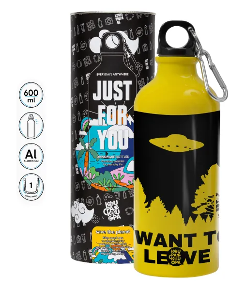 I Want to Leave UFO — Παγούρι νερού 600ml