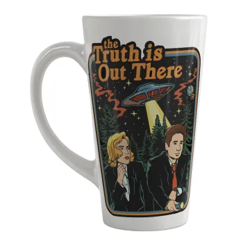 The truth is out there, Κούπα κωνική Latte Μεγάλη, κεραμική, 450ml