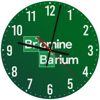 Breaking Bad Parody Bromine Barium, Ρολόι τοίχου ξύλινο (30cm)