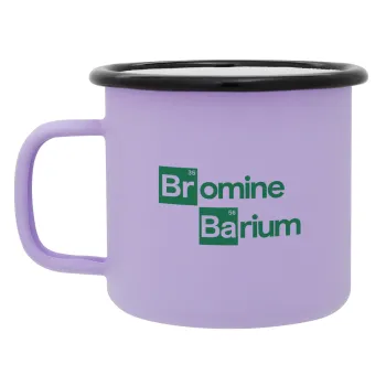 Breaking Bad Parody Bromine Barium, Κούπα Μεταλλική εμαγιέ ΜΑΤ Light Pastel Purple 360ml