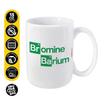 Breaking Bad Parody Bromine Barium, Κούπα Mega, κεραμική, 450ml