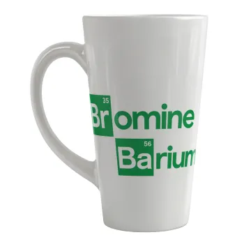 Breaking Bad Parody Bromine Barium, Κούπα κωνική Latte Μεγάλη, κεραμική, 450ml
