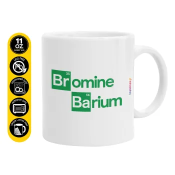Breaking Bad Parody Bromine Barium, Κούπα, κεραμική, 330ml