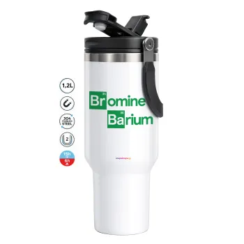 Breaking Bad Parody Bromine Barium, Mega Travel Mug / Κούπα Ταξιδίου, διπλού τοιχώματος (θερμό) 1,2L
