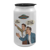 Κούπα ταξιδιού μεταλλική με καπάκι (tin-can) 500ml