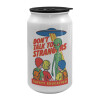 Κούπα ταξιδιού μεταλλική με καπάκι (tin-can) 500ml