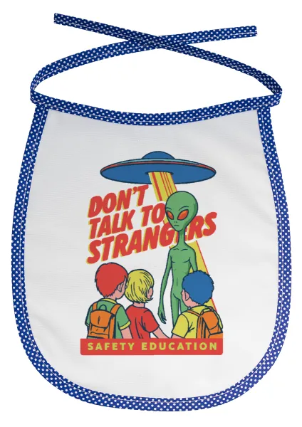 Don't Talk to Strangers — αλέκιαστη με κορδόνι Μπλε